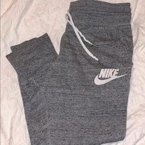 Grey Nike Capri Joggers